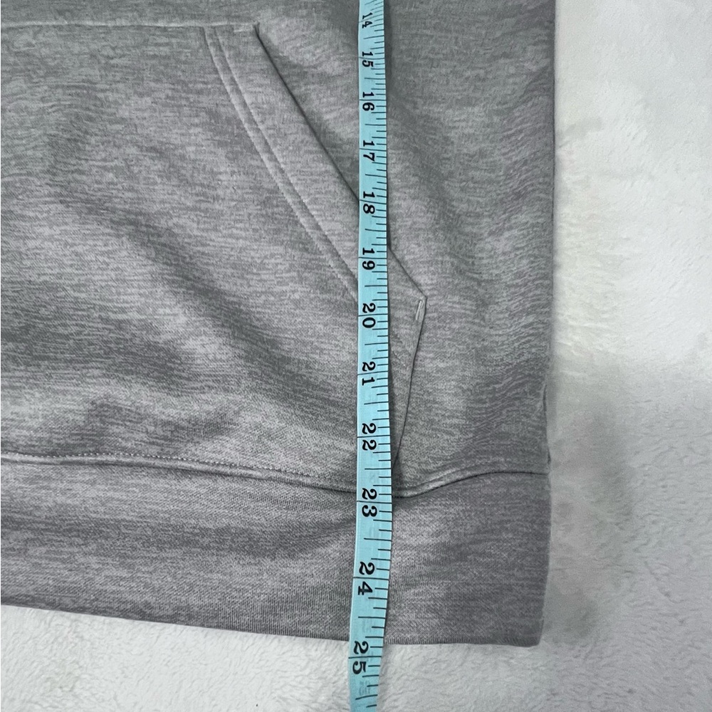 Adidas Women's Gray Hoodie with Gold Logo - Picture 5 of 8